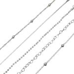 HARAHU Brățări pentru Mână Set AZ-38839 - Argintie KP38839