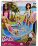 Barbie Papusa Mattel Barbie blonda cu piscina Papusa