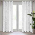  Feza mintás dekor függöny Fehér 140x250 cm (440307)