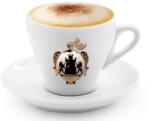 Caffé De Roccis De Roccis porcelán cappuccino csésze +csészealj