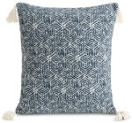  Fabia rojtos párnahuzat geometrikus mintával Gránátkék 45x45 cm