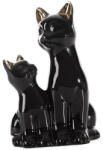  Fekete macska figura Fekete 15x11x22 cm (423324)