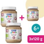 Salvest Põnn 2+1 INGYEN: SALVEST Põnn BIO Marhapüré (120 g)