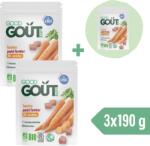 Good Gout 2+1 INGYEN: Good Gout BIO Sárgarépa tanyasi csirkével (190 g)