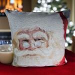  Karácsonyi mikulásos díszpárna 101115