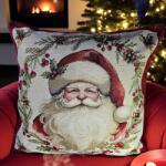  Karácsonyi mikulásos díszpárna 101124