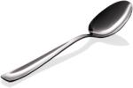 Salvinelli Lingura masa din inox, 19.5 cm, model Cinzia (CTCI) Tacam