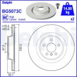 DELPHI Brzdový kotúč DELPHI BG5073C (BG5073C)