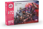 AK Interactive QUICK PAINT SET - 72 QUICK GEN COLORS (+2 MEDIUM 18ML +2 FREE BRUSHES) (AK17602)