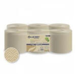  Lucart EcoNatural 19 CF, tekercses törlő, 19cm-es, 2r. , havana, 435lap/tek. , 6tek. /zsugor