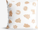 Goldea karácsonyi dekoratív párnahuzat - mézeskalácsok 50 x 50 cm