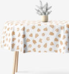 Goldea karácsonyi ovális teflonos terítő - mézeskalácsok 120 x 180 cm