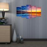 Charm Tablou MDF ( 5 buc ) Australia, Multicolor, 60x110 cm (223CHR2962)