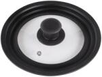Xavax Capac universal Xavax (capac de oala cu diametrul de 16, 18 si 20 cm, capac cratita cu orificiu de abur, design cu margine gradata, inel si sticla din silicon, se poate spala in masina de spalat vase)