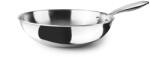 ibili Tigaie wok Ibili Triply Natural, otel inoxidabil aluminiu, 20 cm, argintiu (IB-653120)