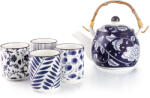 ibili Set servire ceai 5 piese Ibili, portelan, 460 120 ml, multicolor (IB-698700)