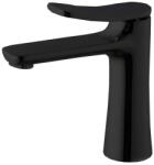 FIMA Baterie lavoar cu ventil inclus, negru mat, monocomanda, FIMA Flo (F3801NS)