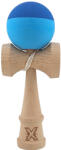 Flippy Kendama X Originala, Profesionala, Flippy, din Lemn, Rubber Grip, 18 cm, Albastru Bleu (teo-162899)