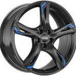 RONAL R62 BLUE Fényes fekete 5/112 19x8 ET35 76