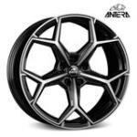 ANTERA A101 Piano Black Diamond 5/130 22x11, 5 ET55 71, 6 - garazsmester