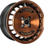 RONAL R10 TURBO Racing fekete réz 4/100 15x7 ET28 68