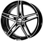 Brock B33 SGVP - Fényes fekete polírozott 5/120 18x8 ET38 72, 6