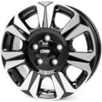 CMS C31 Diamond Black Gloss 6/120 16x6, 5 ET50 74, 6