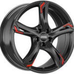 RONAL R62 RED Fényes fekete 5/112 19x8 ET45 76