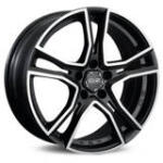 OZ ADRENALINA Matt Black Diamond Cut 5/100 17x8 ET35 68 - garazsmester