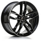AVUS Racing AF16 Fekete polír 5/112 20x9 ET45 66, 6 - garazsmester
