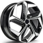 Silverline Springfield Fekete polír 5/114, 3 18x7 ET50 67, 1