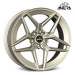 ANTERA A107 Satin Champagne 5/112 20x9 ET35 66, 6 - garazsmester