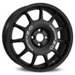 OZ LEGGENDA Matt Black White Lettering 4/100 17x7 ET37 68