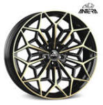 ANTERA A105 Piano Black Champagne 5/112 23x10 ET45 66, 6 - garazsmester