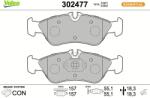 VALEO set placute frana, frana disc VALEO ESSENTIAL 302477 (302477)