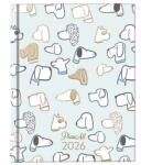 PLANALL Határidõnapló PLANALL Mini A/6 heti keményfedelű aranyozott Good boy 2026 (21565) - tonerpiac