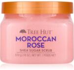 Tree Hut Shea Sugar Scrub Moroccan Rose exfoliant din zahar unt de shea 510 g