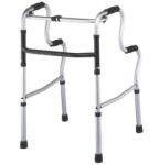  Felállást segítő járókeret 4 markolattal, lépcsőzetes, összecsukható, Rehab