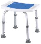  Tusolószék állítható magasságú csúszásmentes felülettel és lábakkal, kék, Prim