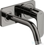 Hansgrohe AXOR Citterio M falsík alatti mosdó csaptelep 16, 7 cm-es kifolyóval, polírozott fekete króm 34112330 (34112330)