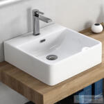 Coycama Nove 50x42 cm-es pultra ültethető mosdó 1 csaplyukkal, fehér 53001095 (53001095)