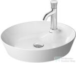 Duravit CAPE COD 480 mm-es ráültethető mosdó, fehér/szatén fehér matt 2328482600 (2328482600)