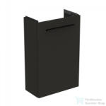 Ideal Standard I. Life S 41x20, 5 cm-es 1 ajtós fali szekrény mosdó és fogantyú nélkül, Carbon grey matt T5296NV (T5296NV)