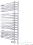 Radeco GAIA A3/G 870x500 törölközőszárítós radiátor, fényes fehér színben (Radeco_GAIA_A3_G)