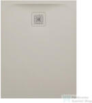 Laufen Pro 90x70 Marbond kompozit zuhanytálca, lefolyó a rövid oldalon, matt bézs H2169561860001 (H2169561860001)