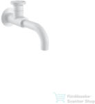 Bugnatese MILLENOVECINQUANTA falsík alatti mosdó csaptelep 19, 8 cm-es kifolyóval, leeresztő nélkül, belső egységgel, matt fehér 4606BI (4606BI)