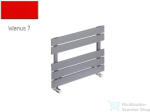 Radeco BARI A1-450/B 410x550 design radiátor, WENUS 7 (piros) színben (Radeco_BARI_A1_450B_WENUS7)