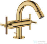 GROHE ATRIO bidé csaptelep automata leeresztővel, Cool Sunrise 24353GL0 (24353GL0)