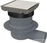 Deante padlóösszefolyó, megfordítható , szálcsiszolt acél KOS_001D (KOS_001D)