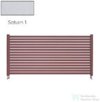 Radeco ALVO 1 350x1000 design radiátor, SATURN 1 (metál jégszürke) színben (Radeco_ALVO_1_SATURN1)